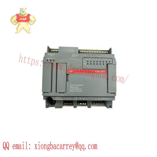 abb_1sbp260051r1001_icmk14f1-h08_input_output_module.jpg ABB 1SBP260051R1001 ICMK14F1-H08 - Industrial Control System Input/Output Module