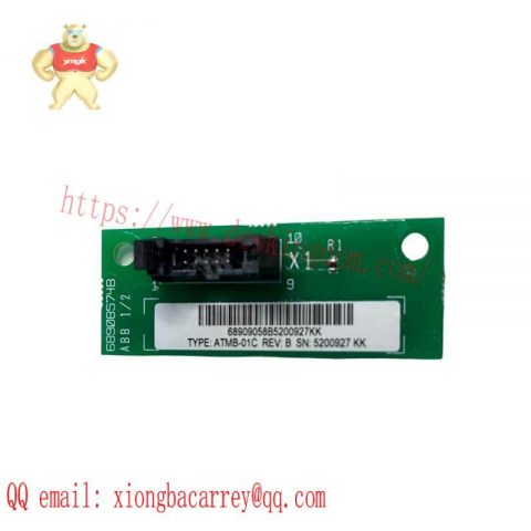 ABB ATMB-01C I/O Module: Industrial Control Precision in Your Hands