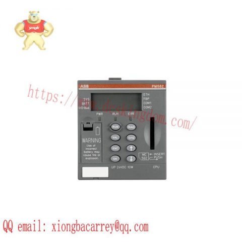 ABB PM582 1SAP140200R0201 Logic Controller: Advanced Control, Efficiency & Flexibility