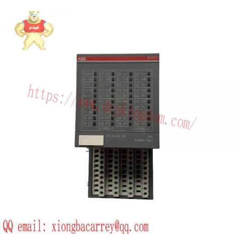 ABB AI531 - Analog Input Module, Precision & Efficiency for Industrial Automation