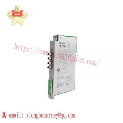 Bently Nevada 2201/03-01 Four Channel Monitor: Industrial Control Module