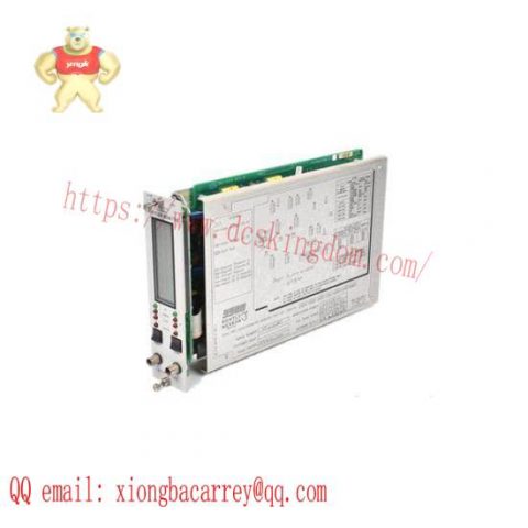 Bently Nevada 3300/26 Dual Accelerometer RMS Monitor: Precision Monitoring for Industrial Control Systems