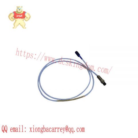 Bently Nevada 330730-080-00-00 Extension Cable: Industrial PLC Module Connector