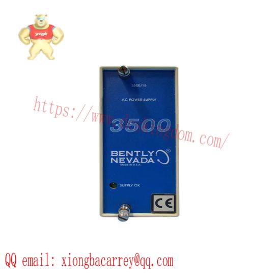 bently_nevada_3500_15e_ac_power_supply_module.jpg Bently Nevada 3500/15E - AC Power Supply Module for Industrial Control Solutions
