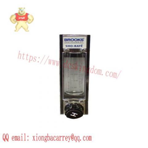 Brooks Instruments Sho-Rate 1350EEB9CFF1A Glass Tube VA Flow Meter - Advanced Flow Measurement Solution