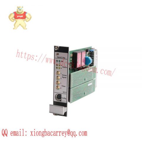 EMERSON A6312 Monitor Speed for Industrial Control Applications