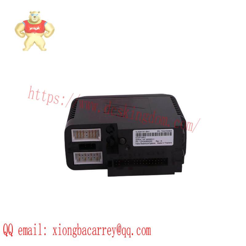 emerson_kj4001x1-be1_rev_l.jpg Emerson KJ4001X1-BE1 REV:L 8 Wide I/O Carrier with Shield Bar