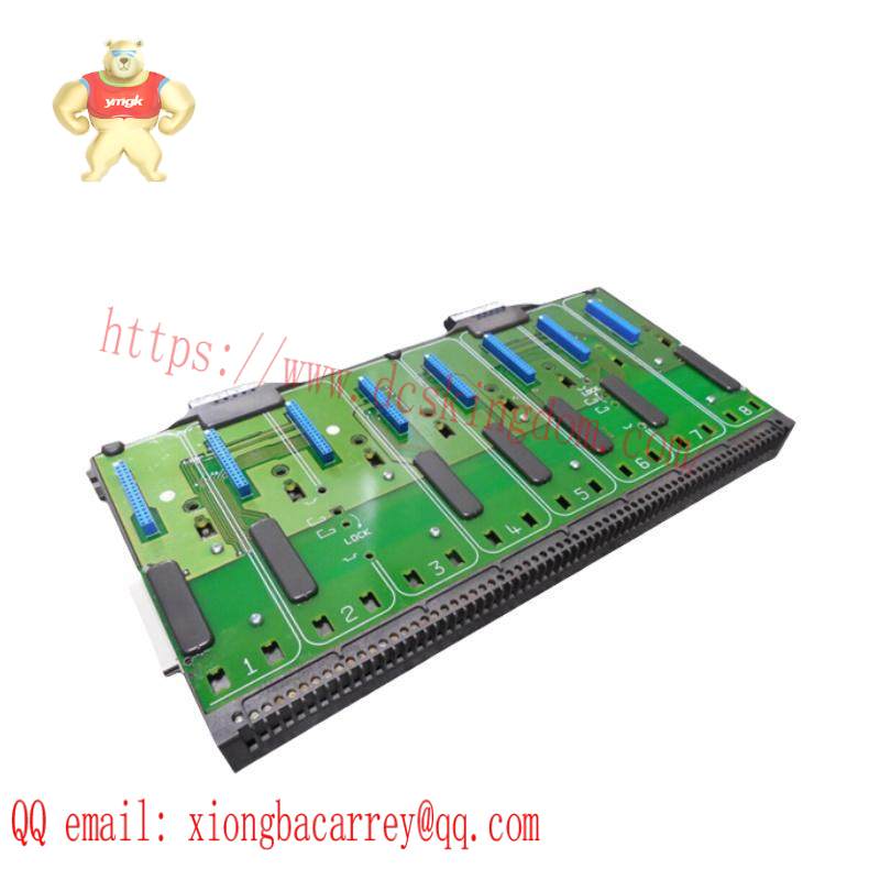 emerson_kj4001x1-be1_rev_l_3.jpg Emerson KJ4001X1-BE1 REV:L 8 Wide I/O Carrier with Shield Bar