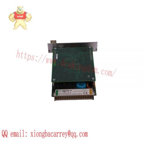 EMERSON MMS6210 Vibration Monitoring Card, Advanced Industrial Monitoring Solution