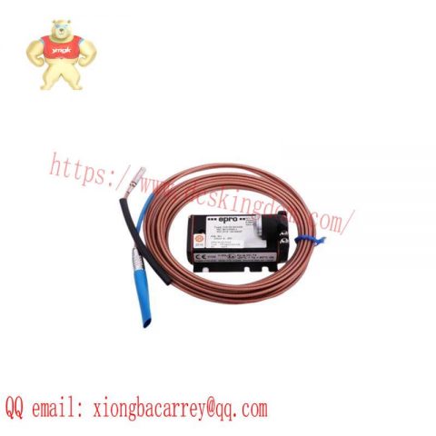 Emerson PR6423/002-011 CON041 Eddy Current Sensor: Advanced Measurement Technology for Industrial Control