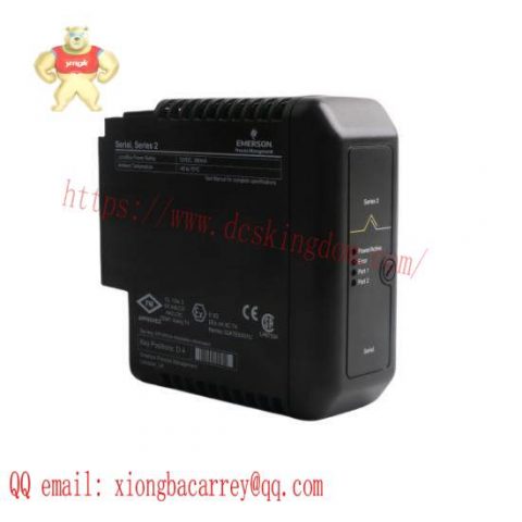 Emerson VE4006P2 Serial Interface Card: Industrial Control, High-Speed Communication, Robust Connectivity