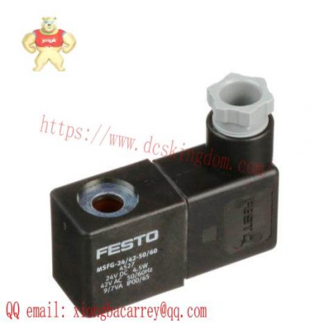 Festo MSFG-24 4527 Solenoid Coils: MSFG, MSFW, Precision Control Modules