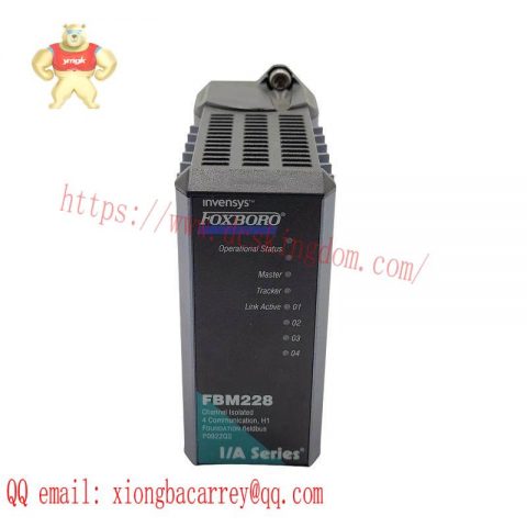 Foxboro FBM228 P0922QS Fieldbus Module: Efficient 4-Port Communication Solution