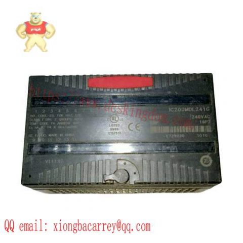 GE FANUC IC200MDL241 Discrete Input Module, Advanced I/O Solution for Industrial Automation