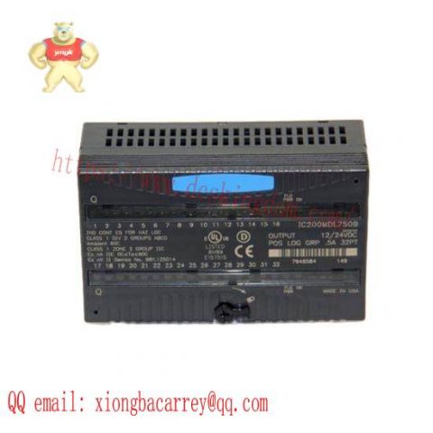 GE FANUC IC200MDL750 Output I/O Module