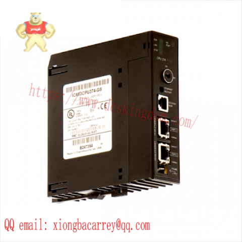 GE FANUC IC693CPU374: Ethernet Communications Module for Industrial Automation