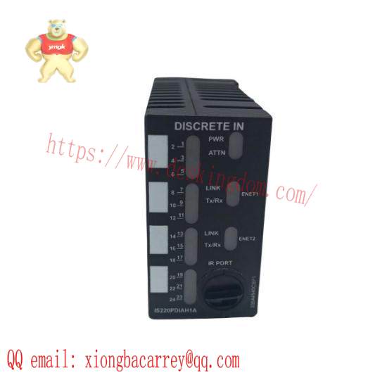general_electric_is220pdiah1a_discrete_io_pack.jpg GE IS220PDIAH1A Discrete I/O Pack, Industrial Control Module