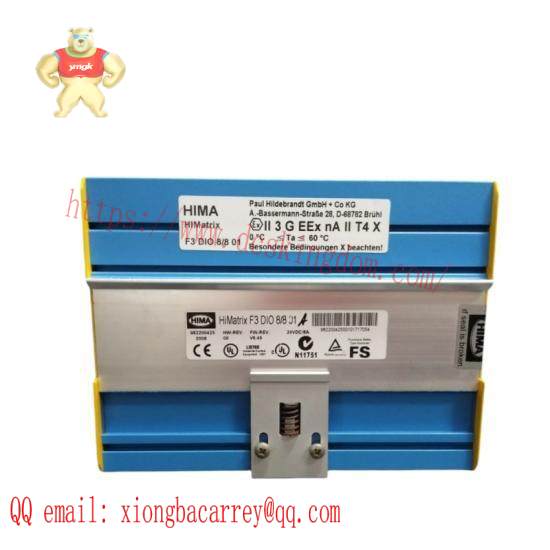 Hima F3 DIO 8/8 01 | Hiamtrix F3 DIO 8/8 01 | Control Module, Industrial Automation