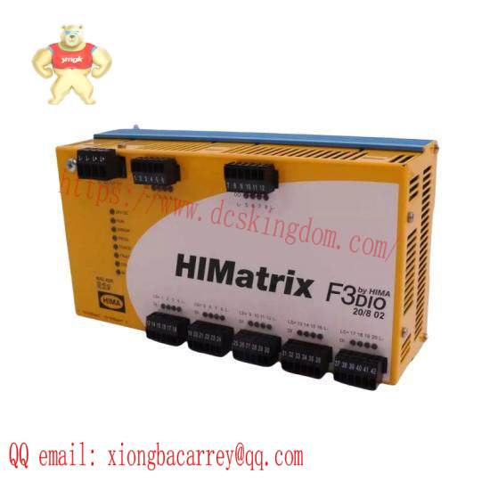 hima_himatrix_f3dio20802_himatrix_f3_dio_20_8_02_1.jpg HIMA Himatrix F3 DIO 20/8 02 Control System Module