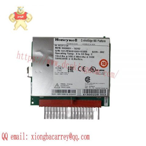 Honeywell 900H01-0202: Advanced Digital Output Relay Module for Industrial Control Systems