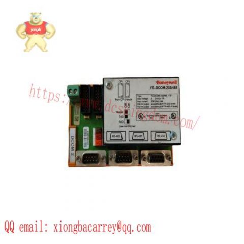 Honeywell FS-DCOM-232/485 Communication Interface Module: High-Speed, Reliable Data Transfer for Industrial Automation