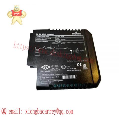 EMERSON KJ3001X1-BA1 1290549X152, High-Performance Control Module