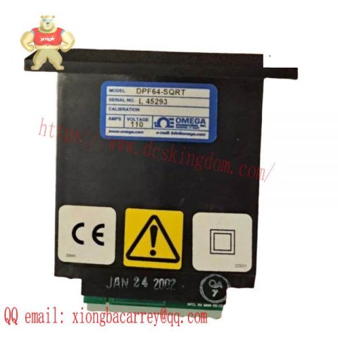 Omega DPF64-SQRT 110/220VAC Rate Meter - Advanced Power Consumption Measurement Solution