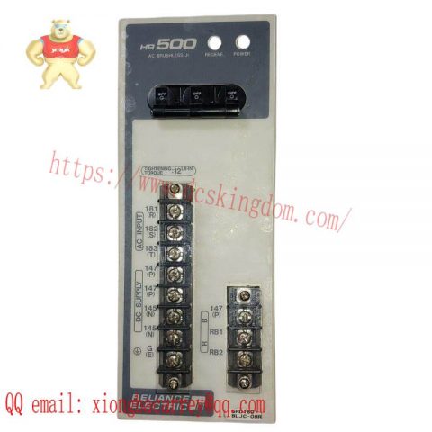 Reliance Electro HR500 BLJC-08R 5RD1601 Brushless AC Servo Module