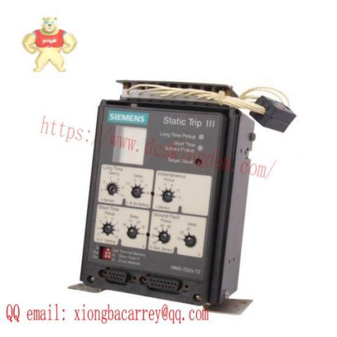 Siemens RMS-TSIG-TZ Static Trip Module, Advanced Control Solutions for Industrial Automation