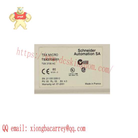 schneider_sx3708001_brand_new.jpg Schneider SX3708001 - Industrial Control Module, Advanced Automation Solution