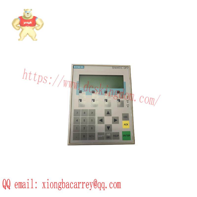 siemens_6av3607-1jc20-0ax1_operator_interface.jpg SIEMENS 6AV3607-1JC20-0AX1: High-Performance Operator Interface for Industrial Control