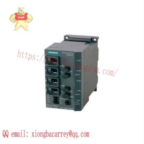 SIEMENS SCALANCE X204-2 IE Switch, High-Performance Industrial Networking