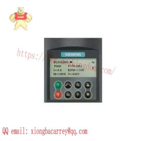 Siemens MICROMASTER 4 Advanced Operator Panel 6SE6400-0AP00-0AA1 Control Module