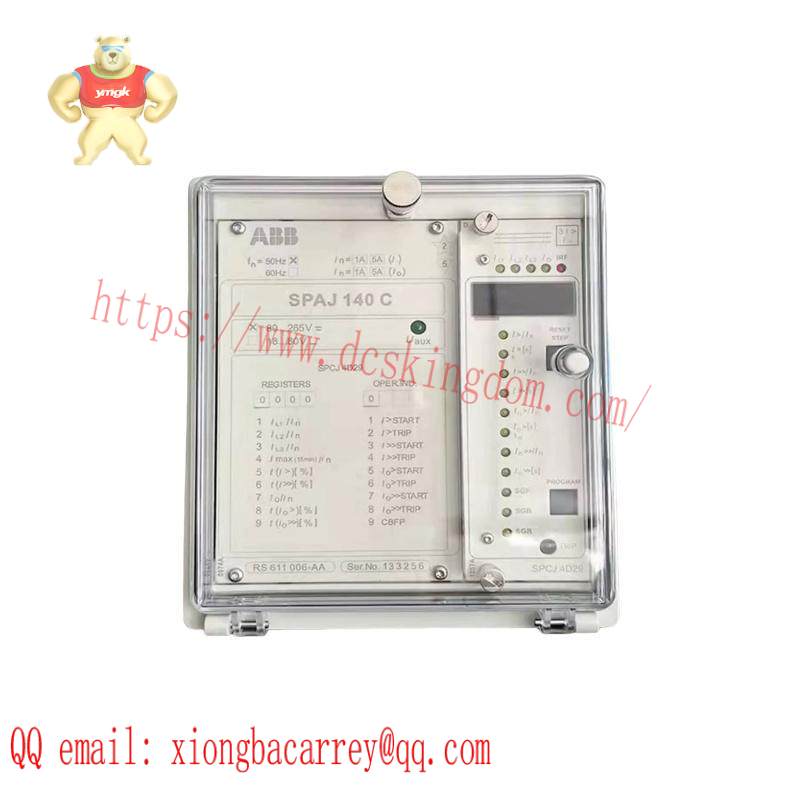 spaj140c_spaj-140c_aa_abb_integrated_protection_relay.jpg ABB SPAJ140C SPAJ-140C AA - High-Performance Integrated Protection Relay