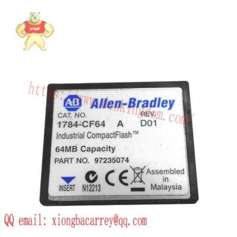 Allen Bradley 1784-CF64 Logic 556x Industrial CompactFlash Card