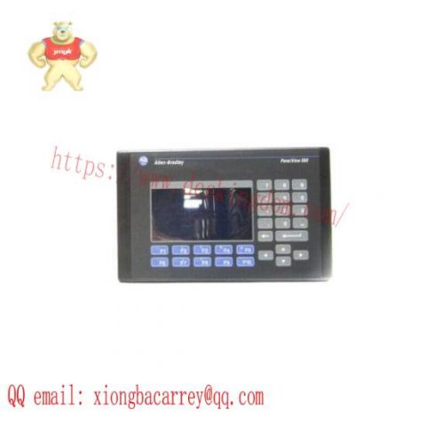 GE 2711-B5A8X Panelview 550 Touchscreen & Keypad, Industrial Automation Module