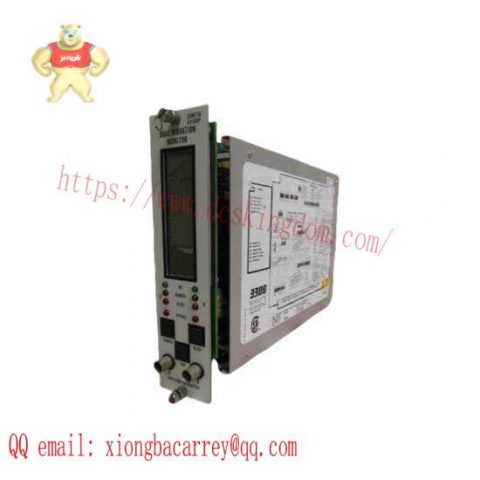 Bently Nevada 3300/16 Monitor; Manufacturer: Bently Nevada