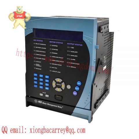 GE 469-P5-HI-A20-E: Advanced Motor Management Relay, Industrial Control Module
