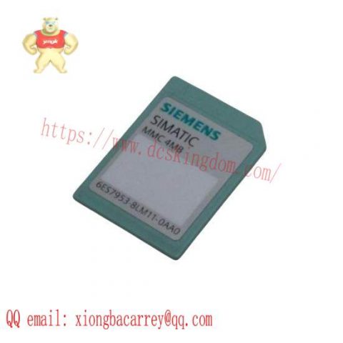 SIEMENS 6ES7953-8LM11-0AA0 Micro Memory Card, Control & Automation Solutions