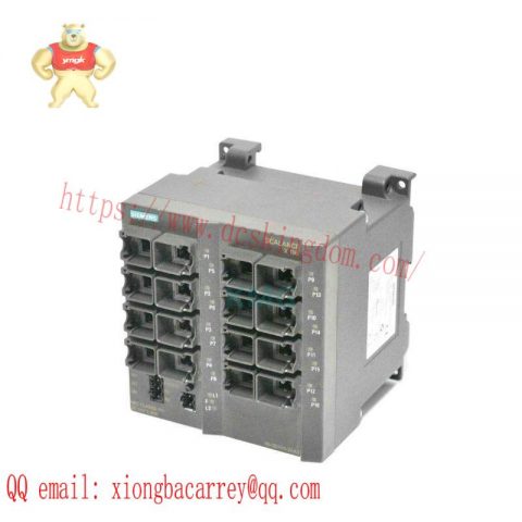 SIEMENS SCALANCE XC116 Unmanaged IE Switch with Redundant Power Supply