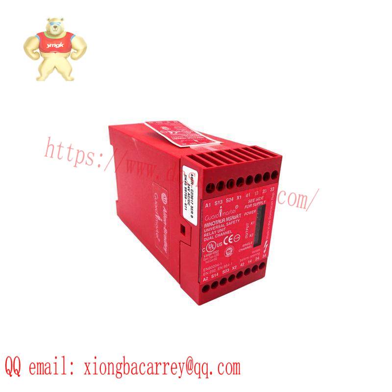 ab_440r-c23017_safety_relay-1.jpg Yaskawa 440R-C23017 SAFETY RELAY, Industrial Control Modules
