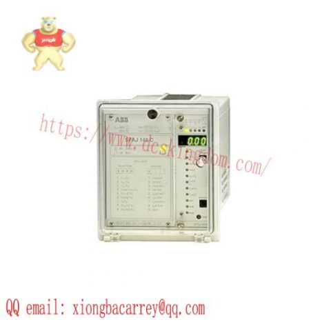 ABB SPAJ140C-AA: High-Sensitivity Current and Ground Fault Relay, for Industrial Automation