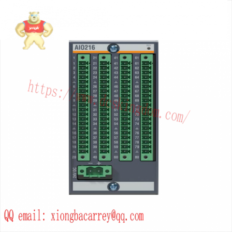 Bachmann AIO216 Universal Analog Input/Output Module