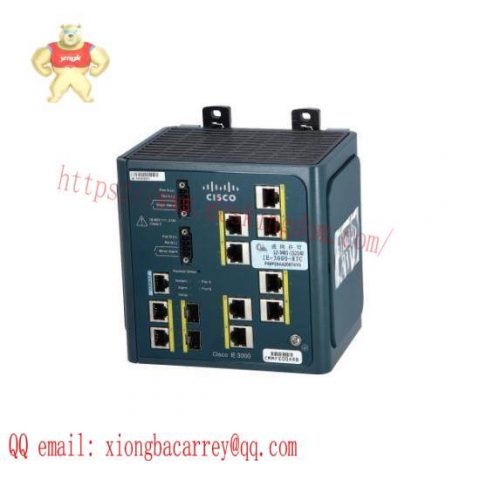 Cisco IE 3000-8TC-E: Layer 3 Switch, Robust Networking for Industrial Applications