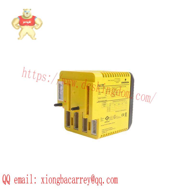 emerson_sls1508_vs3202_kj2201x1-ba1_12p3162x162_logic_solver.jpg Emerson SLS1508 VS3202 KJ2201X1-BA1 12P3162X162 Logic Solver - Industry Leading Automation Solutions