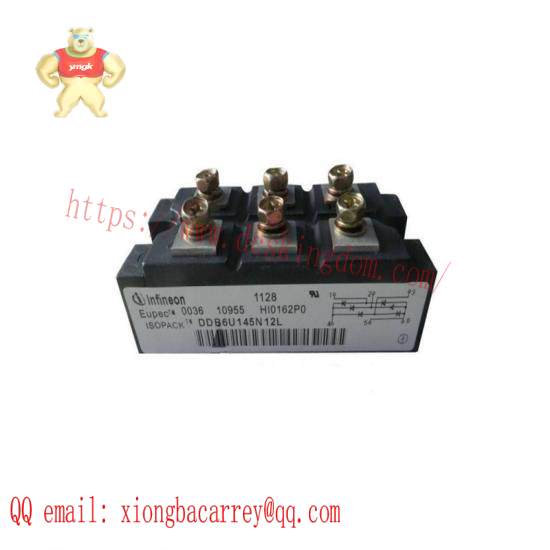 eupec_ddb6u145n12l_igbt_module.jpg Eupec DDB6U145N12L: High-Power IGBT Module for Industrial Control Systems