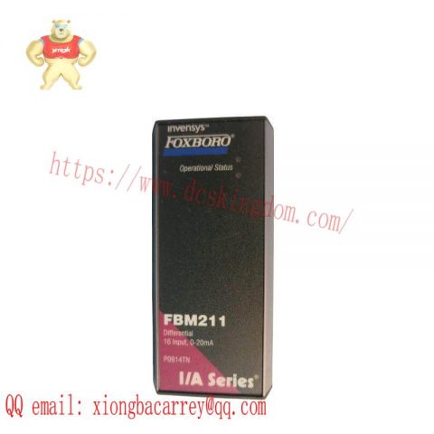 Foxboro FBM211 P0914TN Differential Input Module, High Precision Control Solution