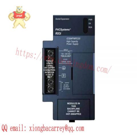 GE FANUC IC694PWR321 Power Supply Module