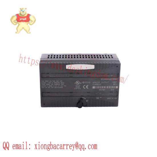 general_electric_fanuc_ic200alg326_analog_output_module.jpg GE Fanuc IC200ALG326 Analog Output Module: Precision Control Solution for Industrial Automation