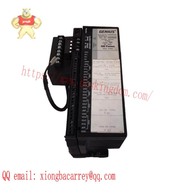 ic660bba025_ge_fanuc_block_24_48vdc_analog_current_source.jpg GE Fanuc IC660BBA025 24/48Vdc Analog Current Source Module